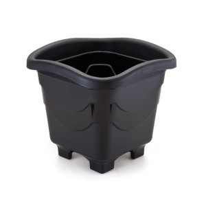 IN327-VASO QUAD GG PRETO 18LTS- INJEPLASTEC