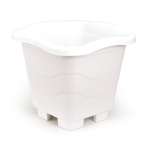 IN399-VASO QUAD EXTRA GD MARMORE- INJEPLASTEC