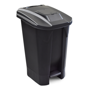 25749-LIX PEDAL 120LTS PRETA C/RODA TP CLICK- ARQPLAST