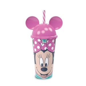 PLAS12974-COPO ORELHA MINNIE 500ML-PLASUTIL