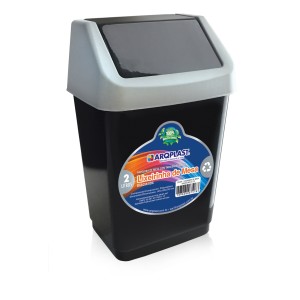 25459-LIXEIRA DE MESA BASCULADA 2 LTS- ARQPLAST