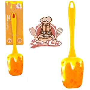 4282-ESPATULA MULTIUSO SILICONE CARAMELO-CP