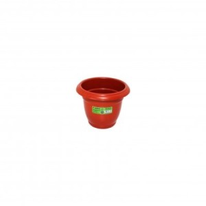 6715-VASO REDONDO 1LTS TERRACOTA-INPLAST