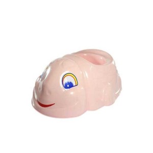 P297-TRONINHO TARTARUGA ROSA -PLASNEW