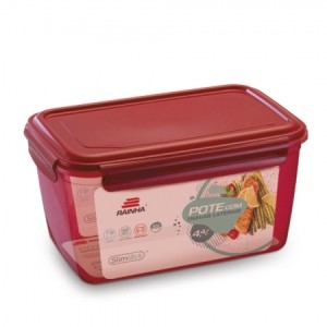 R289-POTE 4 TRAVAS 4.400ML ALTO COLOR TRANSP. GD-RAINHA