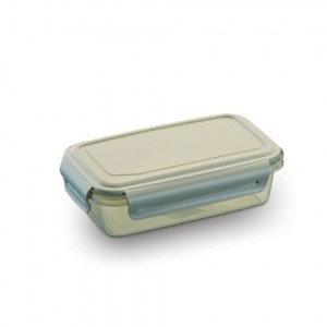 R282-POTE 4 TRAVAS 300ML ´´BAIXO`` COLOR TRANSP. MINI -RAINHA