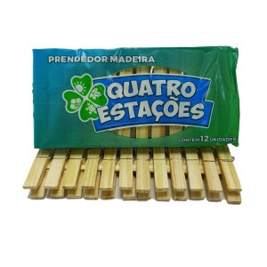QE4533-PRENDEDOR MADEIRA PQ-QUATRO ESTAÇÕES