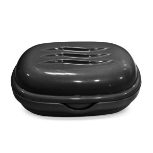 25687-SABONETEIRA PLAST PRETA- ARQPLAST