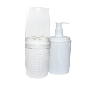 KP1001-KIT PORTA SAB. LIQ. E PORTA ESCOVAS BR-DELTA