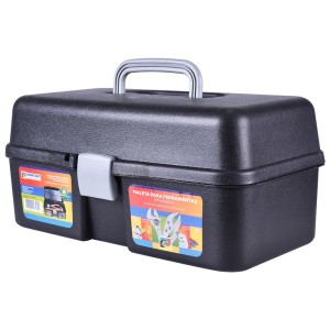 MF40S-MALETA DE FERRAMENTAS PRETA SEM BANDEIJA ARQPLAST