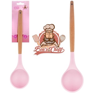 5039-CONCHA SILICONE ROSA CB MADEIRA-CP