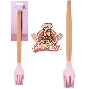 5021-PINCEL SILICONE ROSA CB MADEIRA-CP