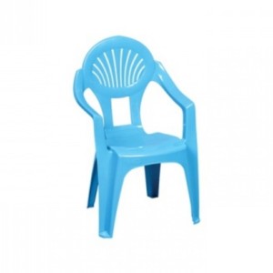 P1407-POLTRONA INFANTIL AZUL-PLASNEW