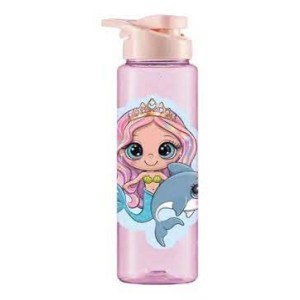 B1121-SQUEEZE SPORT ROSA GLITTER SEREIA 750ML-BANDEIRANTE