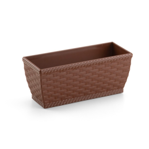 IN935-JARDINEIRA RATTAN MINI COFEE-INJEPLASTEC