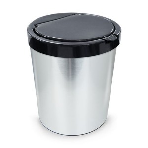 25670-LIX 10LTS REDONDA CLICK INOX- ARQPLAST