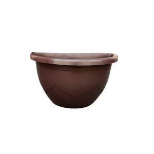 84423- VASO DE PAREDE PÉTALA TABACO-CVL