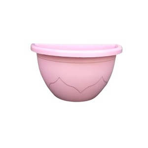 84323-VASO DE PAREDE PÉTALA COLOR-CVL