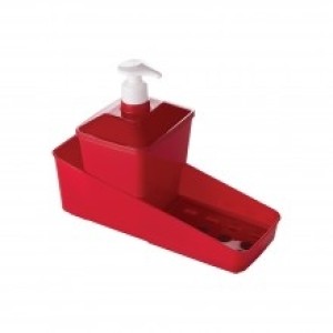 PLAS7766-CJ PORTA DETERGENTE VERMELHO-PLASUTIL