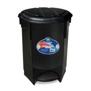 25866-LIX OVAL PEDAL 30L PRETA- ARQPLAST