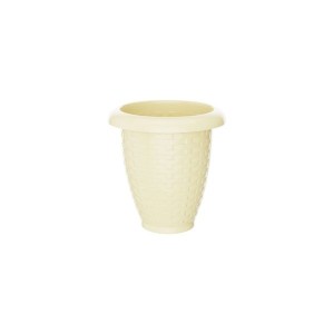 PR1151-VASO RED RATTAN PP N11 CAPUCCINO 1100ML-PRATIC