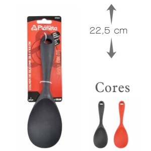 DP0646-COLHER DE SILICONE PQ -22,5CM -PLAN