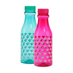 4153-GARRAFA VENEZA 500ML TP LISA CORAÇÃO-DITOY