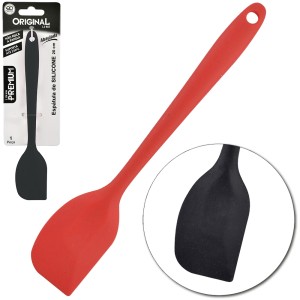 SL0617-ESPATULA SILICONE ABAULADA 20CM- CP