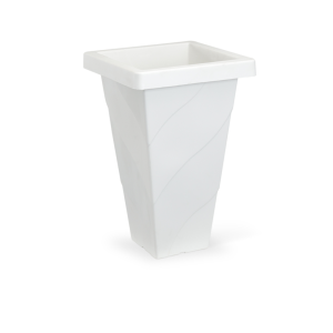 A337-VASO ROMA QUAD GDE 16,5LTS MÁRMORE-ARIPLAS