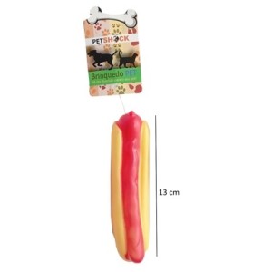 240091-BRINQUEDO PET HOT DOG-SHOCK