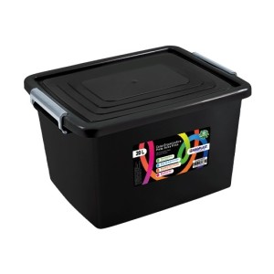 25951-CAIXA ORG PRETA 20L-ARQPLAST