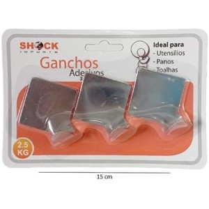710094-GANCHO X3 TRIANG INOX-SHOCK