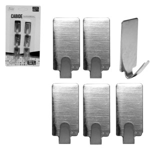 3381808-CABIDE GANCHO INOX RET - CP