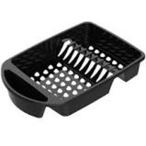 UNI0616-ESCORREDOR DE LOUÇA PRETO-UNINJET