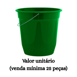 #ATACADO-VALOR UNITÁRIO P/25 PÇS-BALDE REF. 15 COLOR-CVL