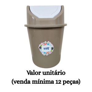 #ATACADO-VALOR UNITÁRIO P/12 PÇS-LIX. BASCULANTE REF 13 PALHA-CVL