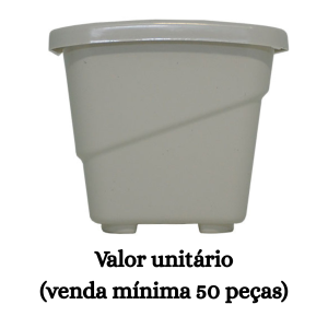 #ATACADO-VALOR UNITÁRIO P/50 PÇS-VASO FLORENCE MINI MARMORE-CVL