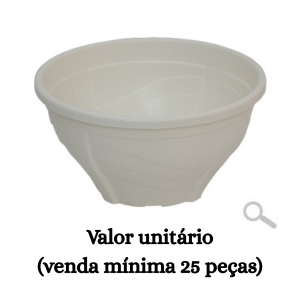 #ATACADO-VALOR UNITÁRIO P/25 PÇS-VASO CUIA 22 MARMORE-CVL