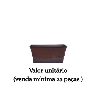 #ATACADO-VALOR UNITÁRIO P/25 PÇS-FLOREIRA P TABACO 1,8-CVL