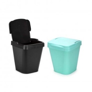 PM175-LIXEIRA ELEGANCE COM TAMPA-PLASMARC