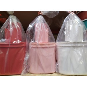 KIT2021-KIT PRESENTE DISPENSER+LIXEIRA CLEAN COLOR-CVL